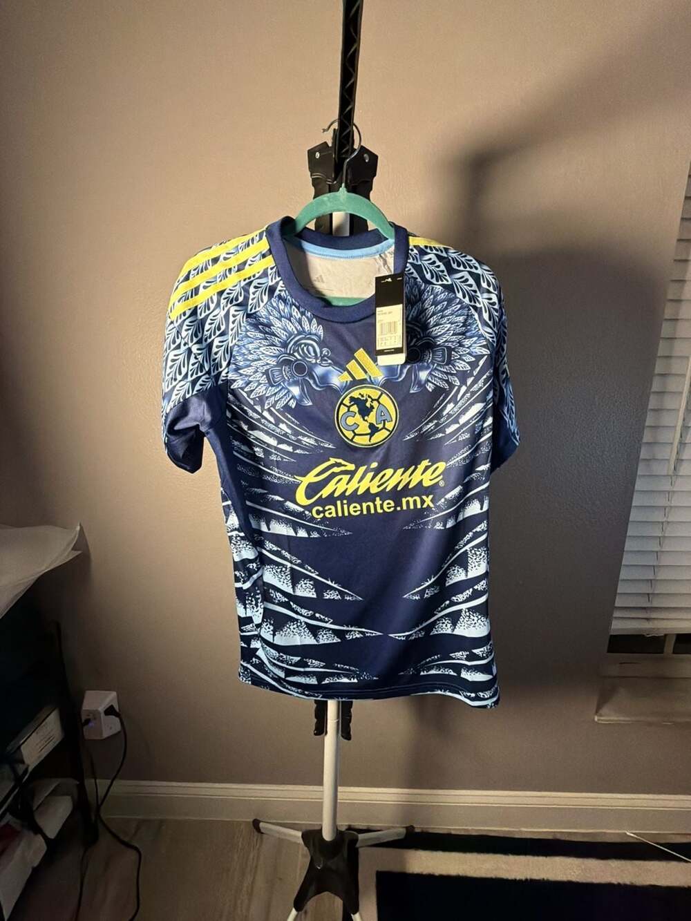 Adidas Club America 2025-2026 Away Jersey Size M Blue